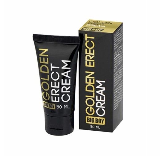 Krem powiększający i na erekcję - Big Boy Golden Erect Cream 50 ml